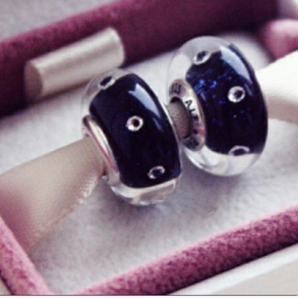 Genuine Pandora Midnight Effervescence charm